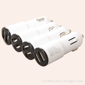 Mobile phone electric dual port usb portable car battery wireless charger